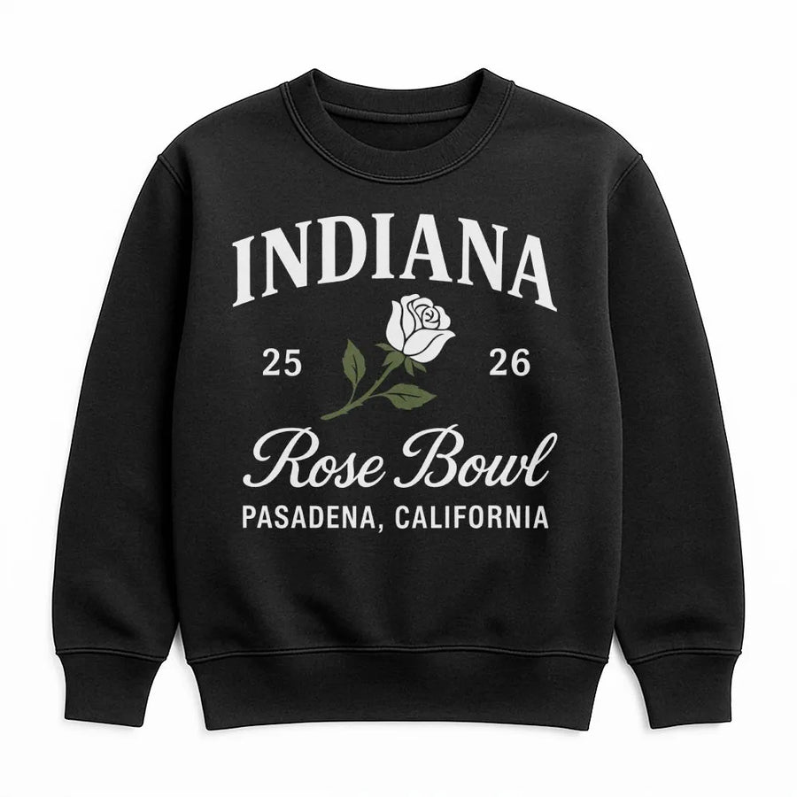 Rose Bowl Indiana 2025 2026, Vintage Rose Football Sweatshirt