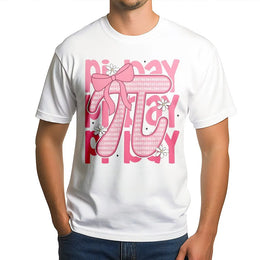 Pi Day T-Shirt | Coquette Bow Math Design | Premium Soft Cotton Tee | Cute Math Teacher Gift for Women and Teens