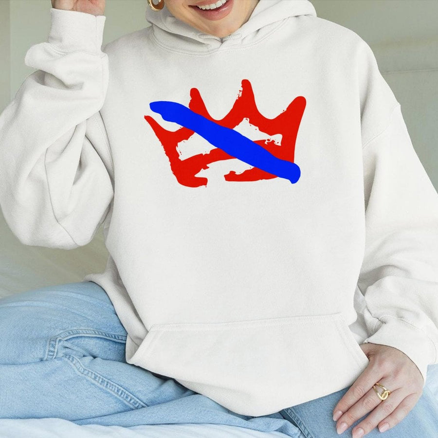 No Kings Hoodie | Anti-Monarchy Protest Graphic | Premium Cotton Blend | Gift for Democracy Activists & Critics
