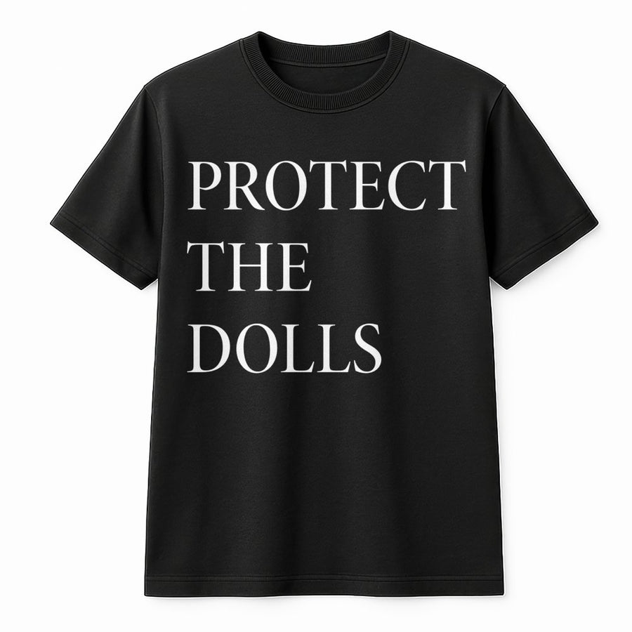 Protect The Dolls T-Shirt | LGBTQ+ Pride Graphic Tee | Premium Cotton Soft Crewneck | Empowering Trans Rights Apparel For Activists