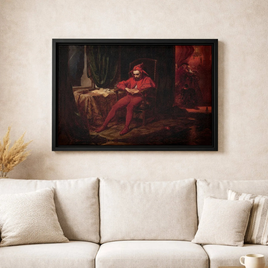 Stańczyk by Jan Matejko Canvas Print | Famous Polish Historical Art | Premium Gallery-Wrapped Wall Decor | Gift for History Lovers & Fine Art Collectors