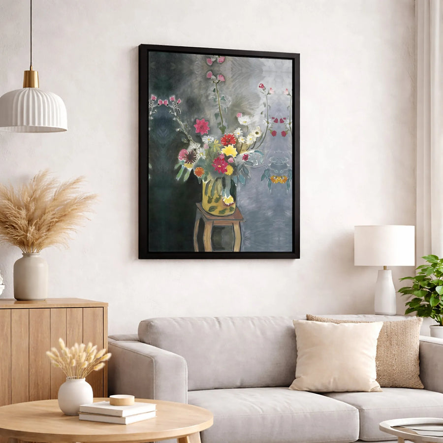 Henri Matisse Floral Bouquet Canvas Print | Impressionist Flower Still Life Wall Art | Gallery-Quality Fade-Resistant | Premium Home Decor Gift