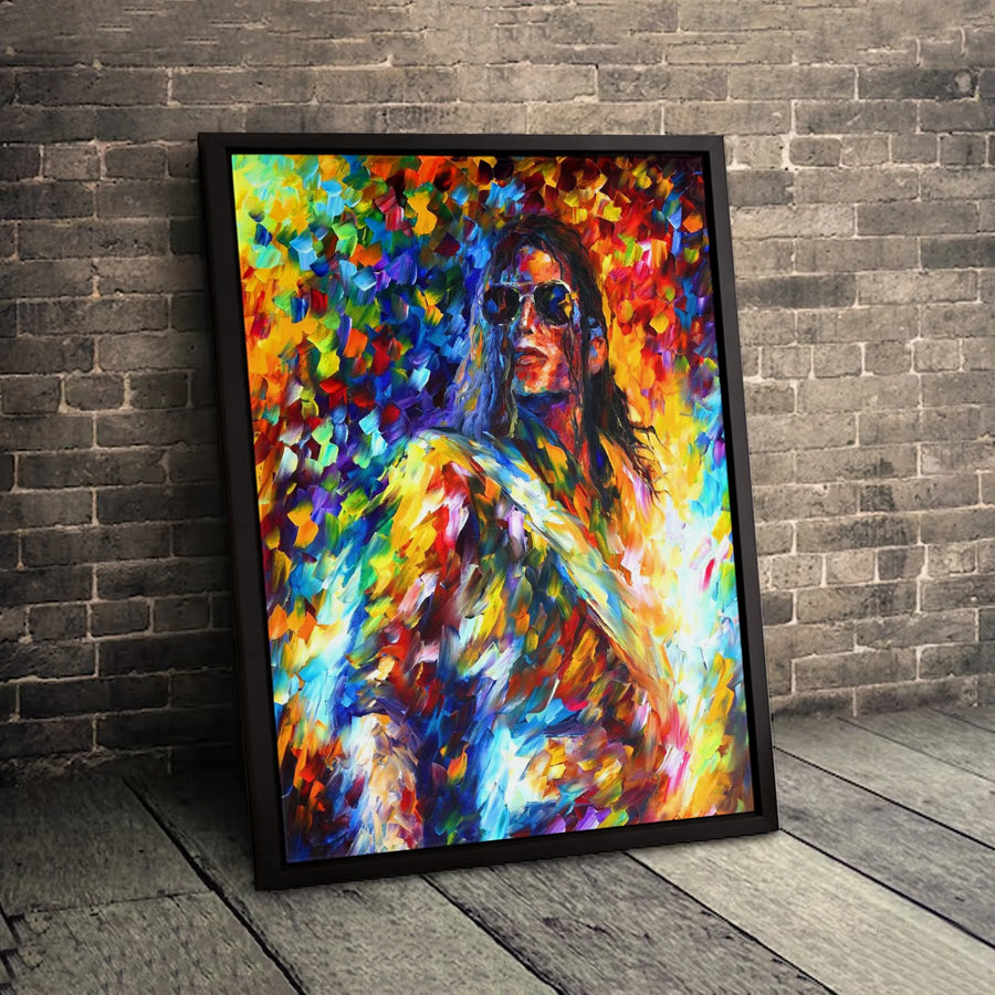 Abstract Woman Portrait Canvas | Colorful Impressionist Style Art | Premium Fade-Resistant Print | Modern Home Decor Wall Art