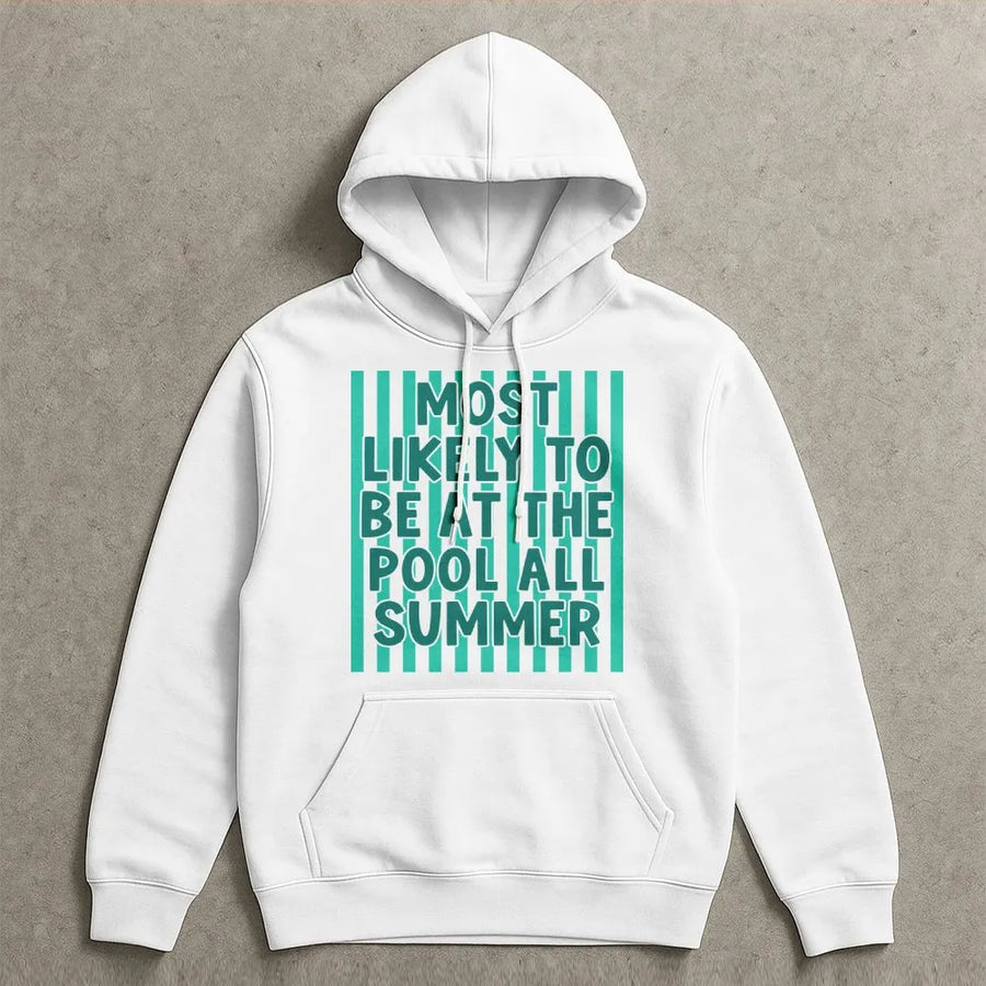 Funny Teacher Hoodie | Most Likely to Ignore Emails All Summer | Soft Cotton-Blend Sweatshirt | Last Day of School Gift for Educators