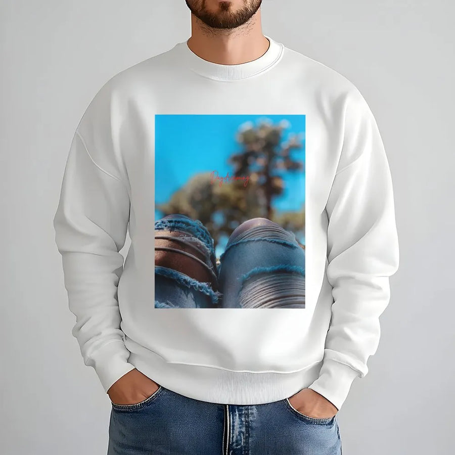 Daydreaming Aesthetic Sweatshirt | Y2K Indie Summer Photo Print | Premium Soft Cotton | Unisex Casual Streetwear Gift