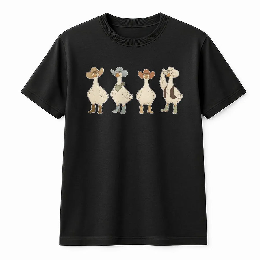 Western Goose Shirt | Funny Cowboy Animal Graphic Tee | Premium Comfort Colors® Cotton Top | Cute Country Vibes Gift for Her