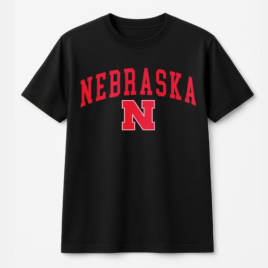 Nebraska N Collegiate Logo T-Shirt