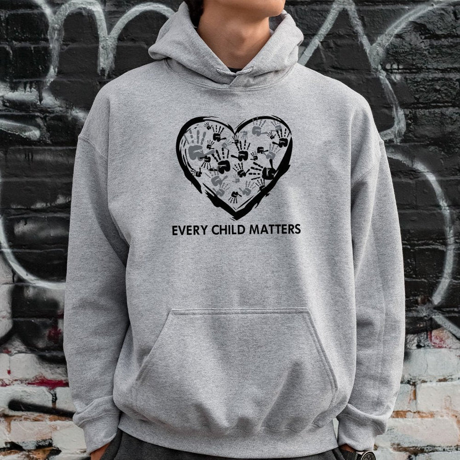 Every Child Matters Hoodie | Orange Shirt Day Awareness Graphic | Premium Cotton Blend | Unisex Truth and Reconciliation Support Gift