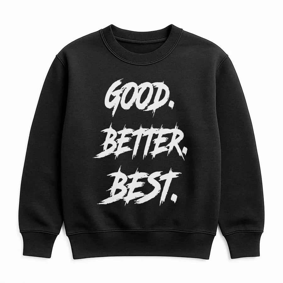 Good Better Best Football Graphic Sweatshirt, Good Better Best Sweatshirt, Chicago Sweatshirt, Bears Sweatshirt, Football Sweatshirt