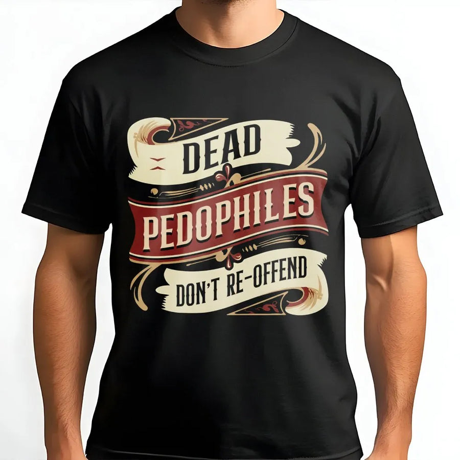 Graphic Awareness T-Shirt | Vintage Ribbon Banner Design | Premium Soft Cotton | Statement Apparel for Social Advocacy