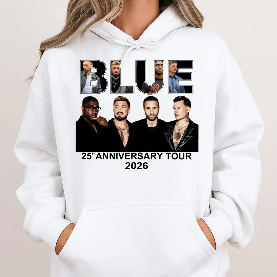 Music Concert Tour Hoodie | 25th Anniversary Graphic Print | Soft Cotton-Polyester Blend | Limited Edition Gift For Music Lovers
