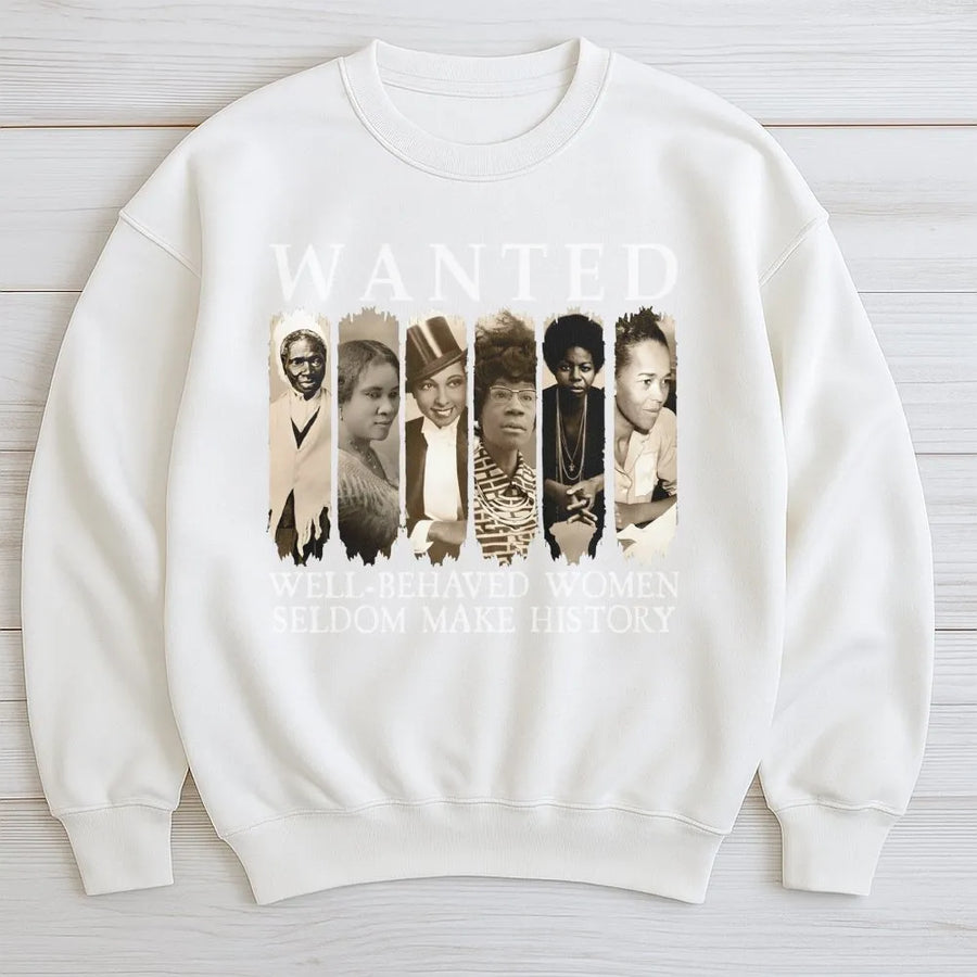 Black History Month Sweatshirt | Iconic Civil Rights Leaders Graphic | Premium Cotton Blend | Empowerment Gift for Activists and Educators