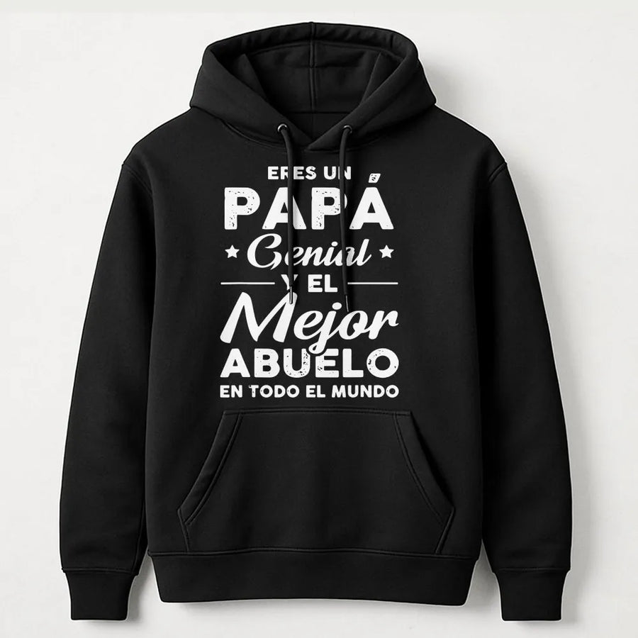 Mejor Abuelo Hoodie | Spanish Grandfather Gift | Premium Cotton Blend | Best Dad Ever Shirt for Grandpa Birthday
