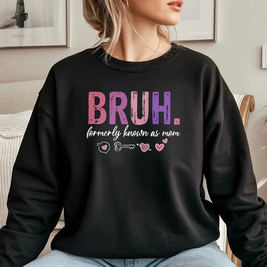 Bruh Formerly Known as Mom Shirt | Funny Mom Era Graphic Tee | Premium Comfort Colors Cotton | Sarcastic Mother's Day Gift for Her