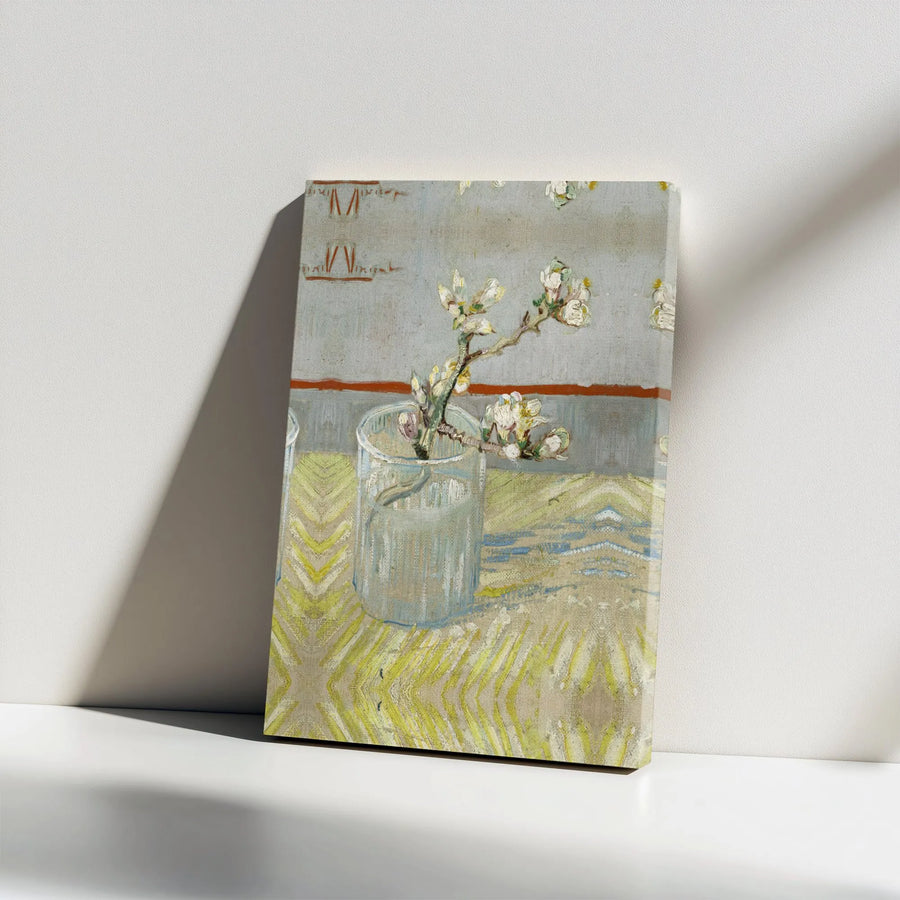 Van Gogh Almond Blossoms Canvas Wall Art | Impressionist Floral Print | Premium Gallery Wrap Decor | Gift for Art Lovers and Home Decor