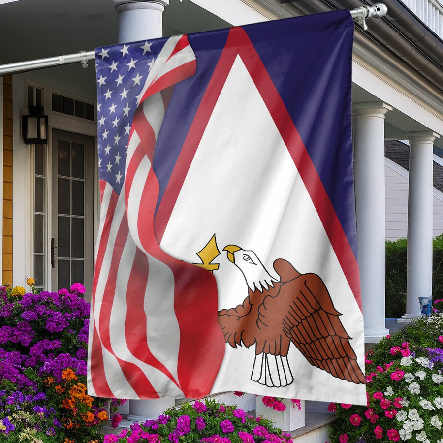 American Samoa Flag | Double-Sided Durable Polyester House Flag | Weather-Resistant Outdoor Decor | Patriotic Home Garden Gift