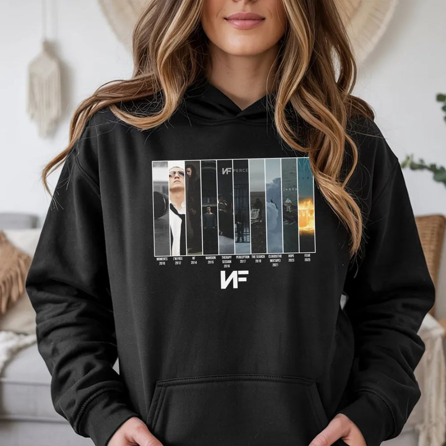 Nf Hoodie, Nf Full Album Hoodie  Nf Fear Album Hoodie, Gift For Fan, Fear Albums Hoodie,Fashion, Full