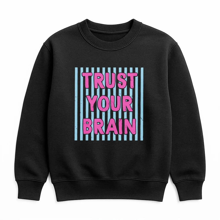 Teacher Testing Day Shirt | Trust Your Brain Retro Graphic | Soft Cotton Tee | Matching State Testing Team Gift