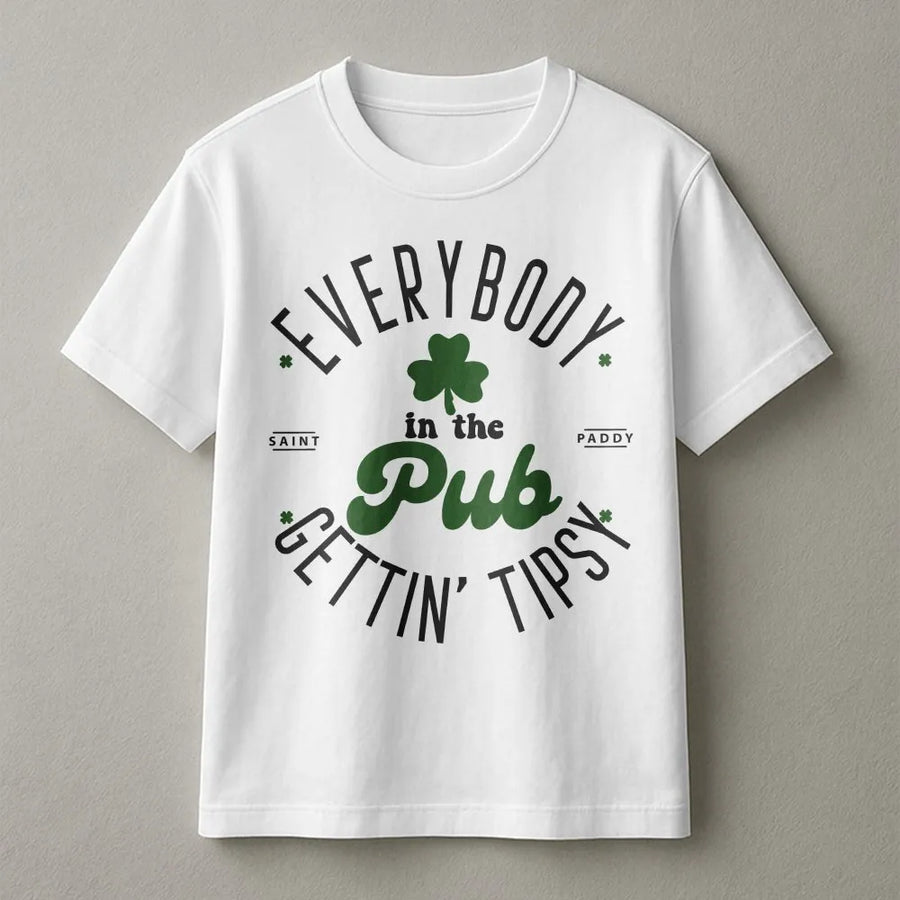 St. Patrick's Day T-Shirt | Funny Irish Drinking Pub Quote | Premium Soft Cotton Graphic Tee | Gift For Him And Her