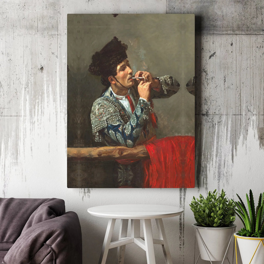 Édouard Manet Matador Painting | Fine Art Canvas Wall Decor | Premium 1.25" Thick Gallery Wrap | Classic Spanish Bullfighter Art Gift