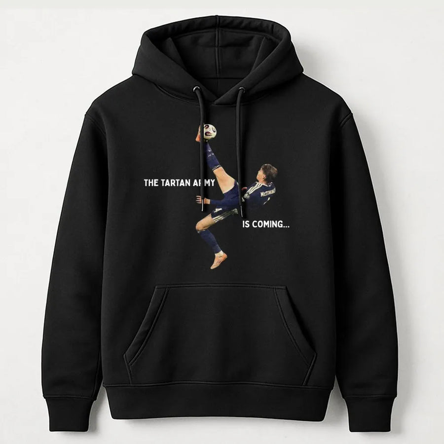Scotland Football Hoodie | Tartan Army Soccer Fan Apparel | Premium Graphic Pullover | Gift for Scottish National Team Supporter
