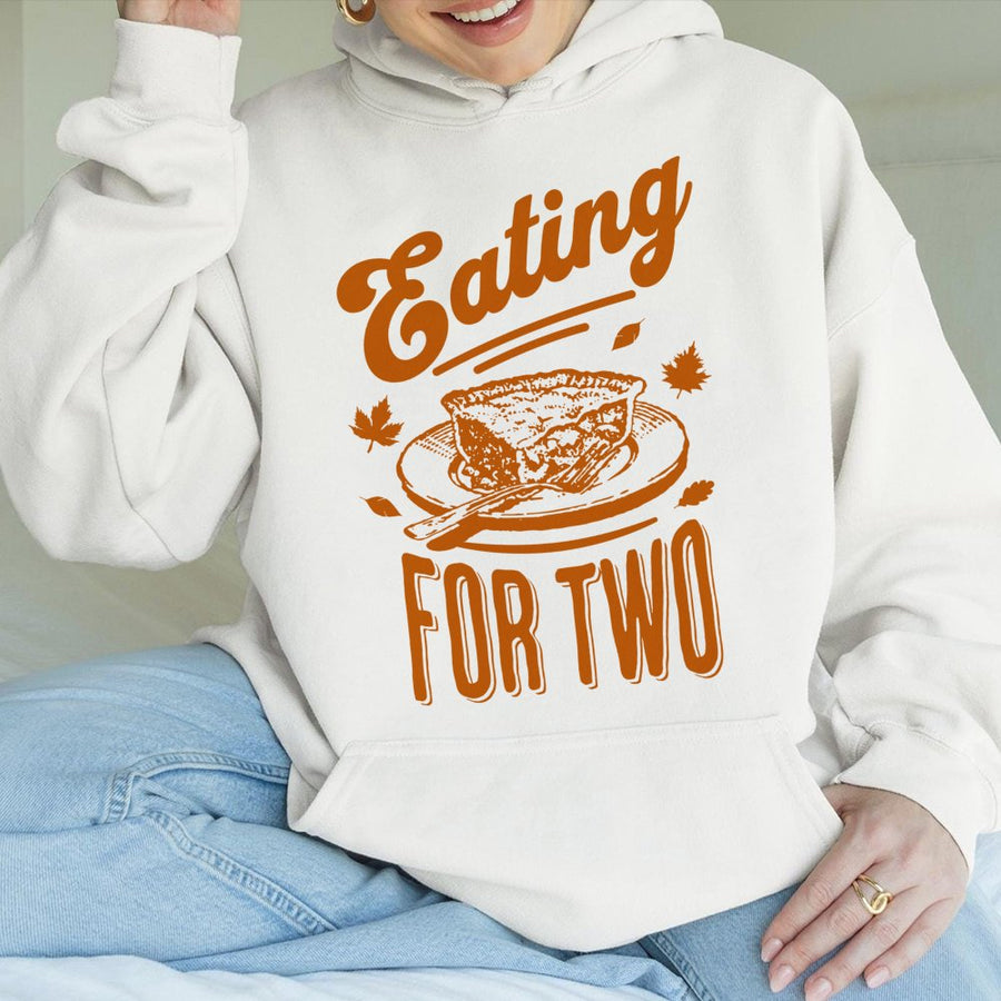 Working On My Dad Bod Hoodie | Thanksgiving Pie Graphic Design | Premium Cotton-Poly Blend | Funny Fatherhood Gift For Men Dads