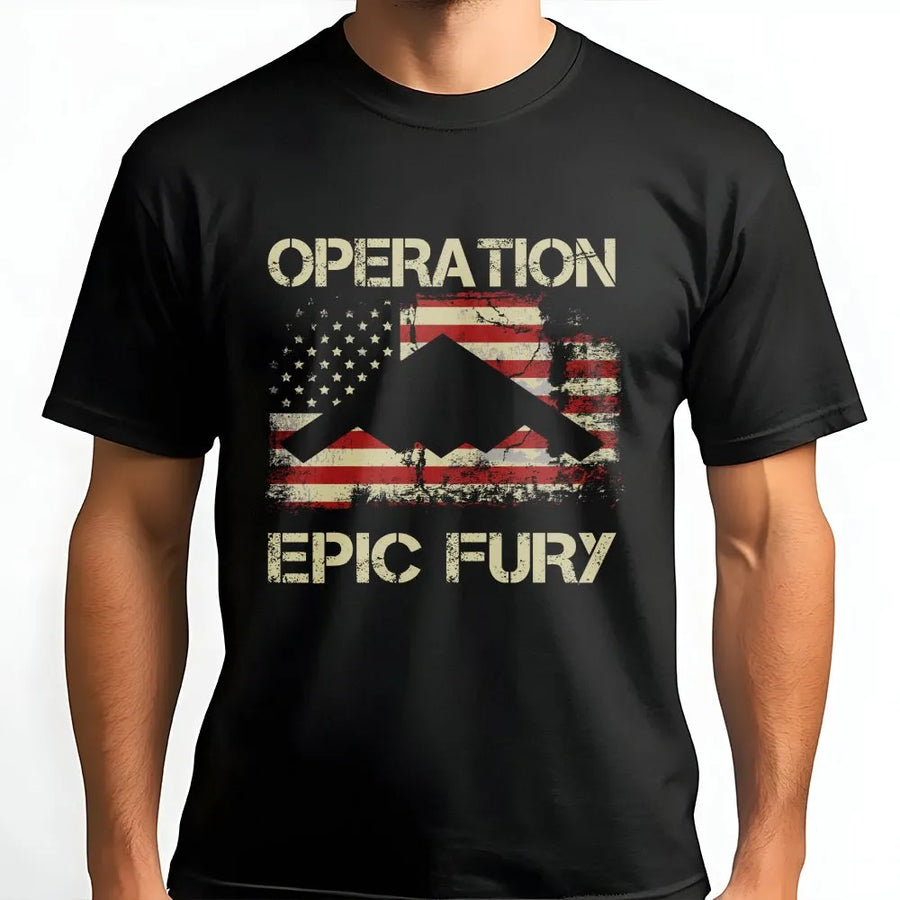 B-2 Stealth Bomber T-Shirt | Distressed USA Flag Graphic | Premium Cotton Unisex Tee | Patriotic Air Force Military Gift