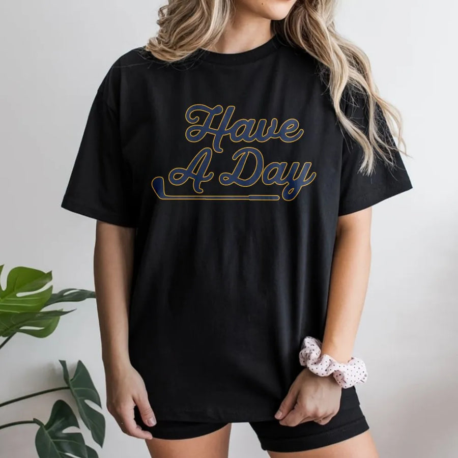 Have A Day Golf T-Shirt | Retro Country Club Aesthetic Graphic Tee | Premium Cotton Shirt | Unique Gift for Golfer