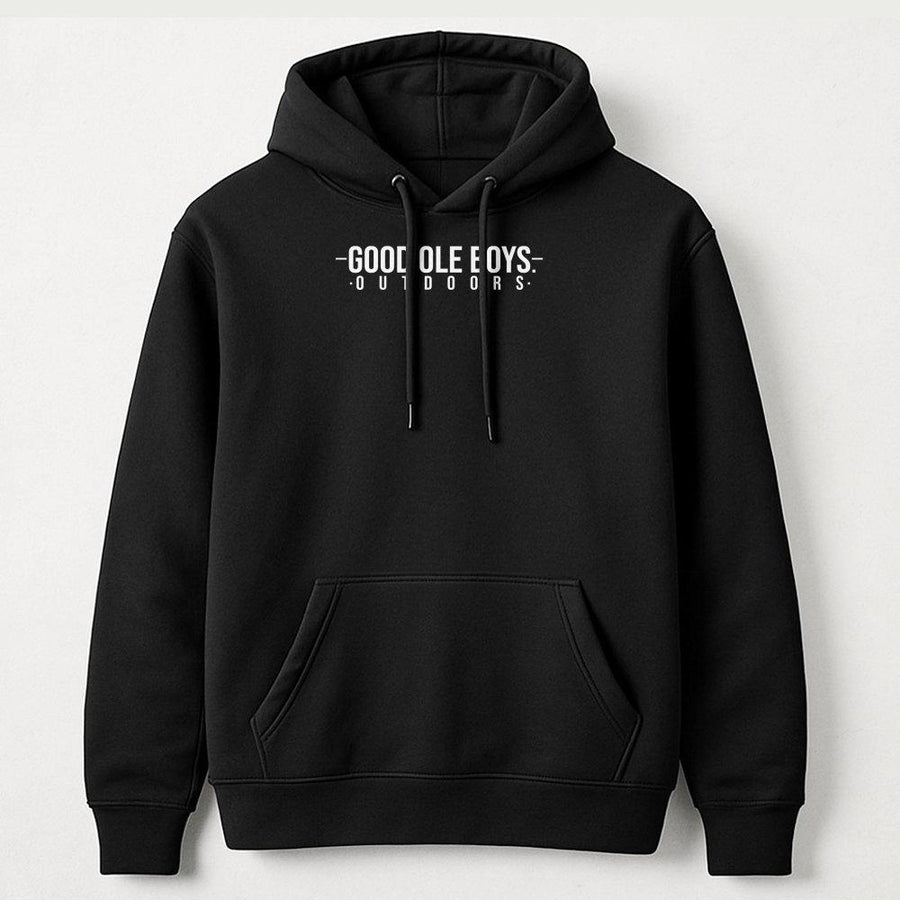 Good Ole Boys Outdoors Hoodie | Hunting Graphic Apparel | Soft Cotton-Poly Blend | Country Style Gift for Hunters and Outdoorsmen