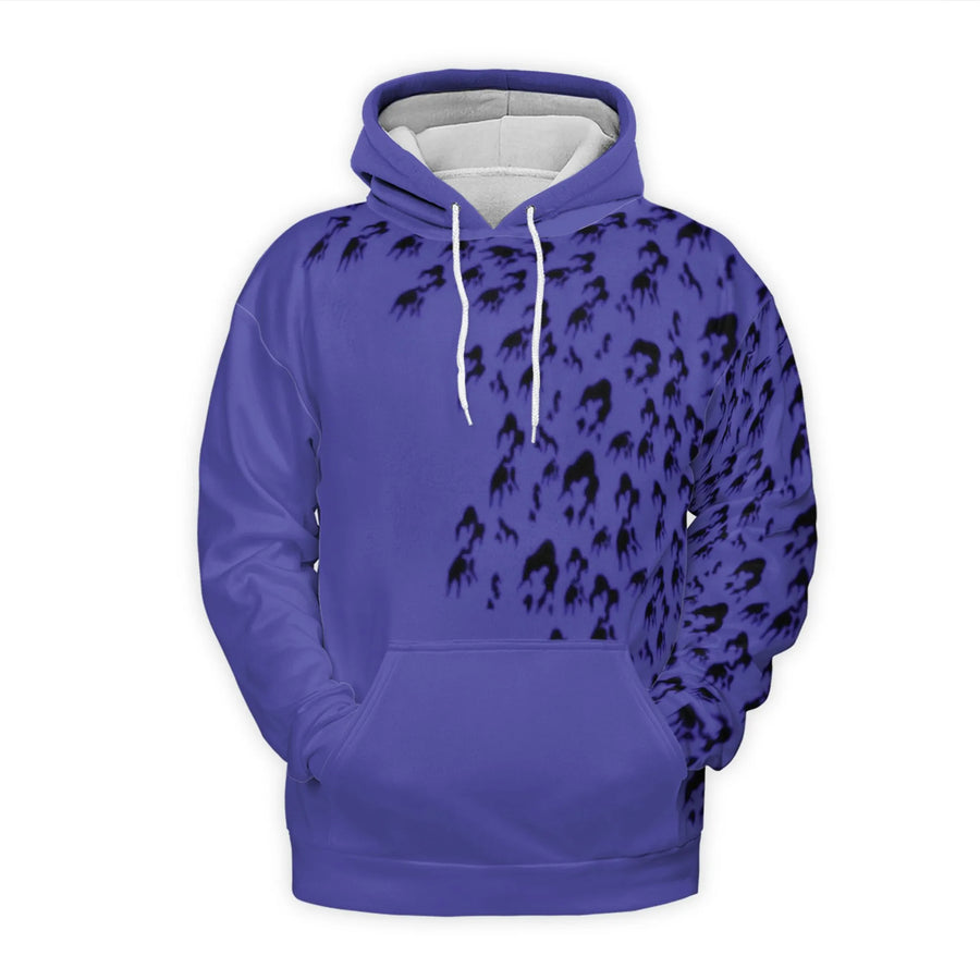 Anime Cursed Seal 3D Hoodie | All-Over Print Graphic Pullover | Brushed Fleece Polyester | Unisex Casual Streetwear Gift for Fans