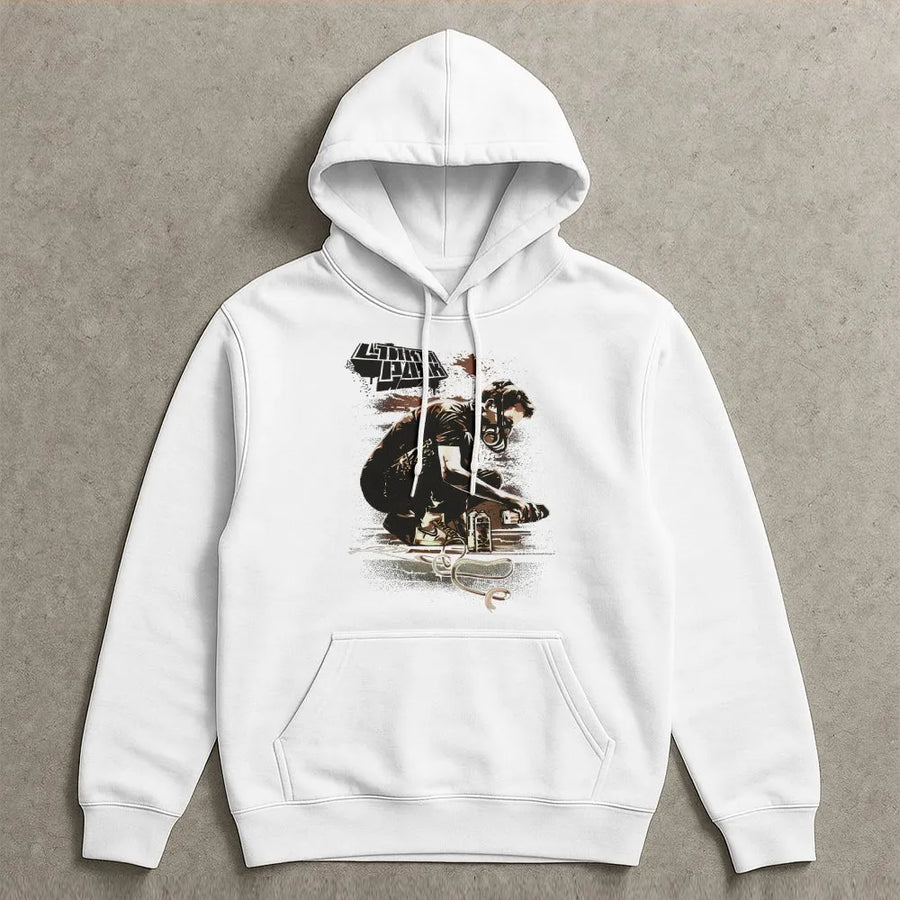 Graffiti Artist Hoodie | Street Art Mural Graphic Design | Premium Cotton Blend | Alternative Rock Fan Gift Unisex Apparel