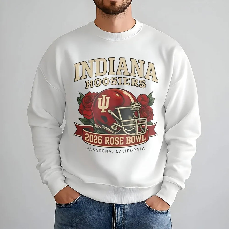 Indiana Rose Bowl Helmet Sweatshirt, 2026 Pasadena Football Sweatshirt, Unisex Football Appreal Womenswear Menswear Top