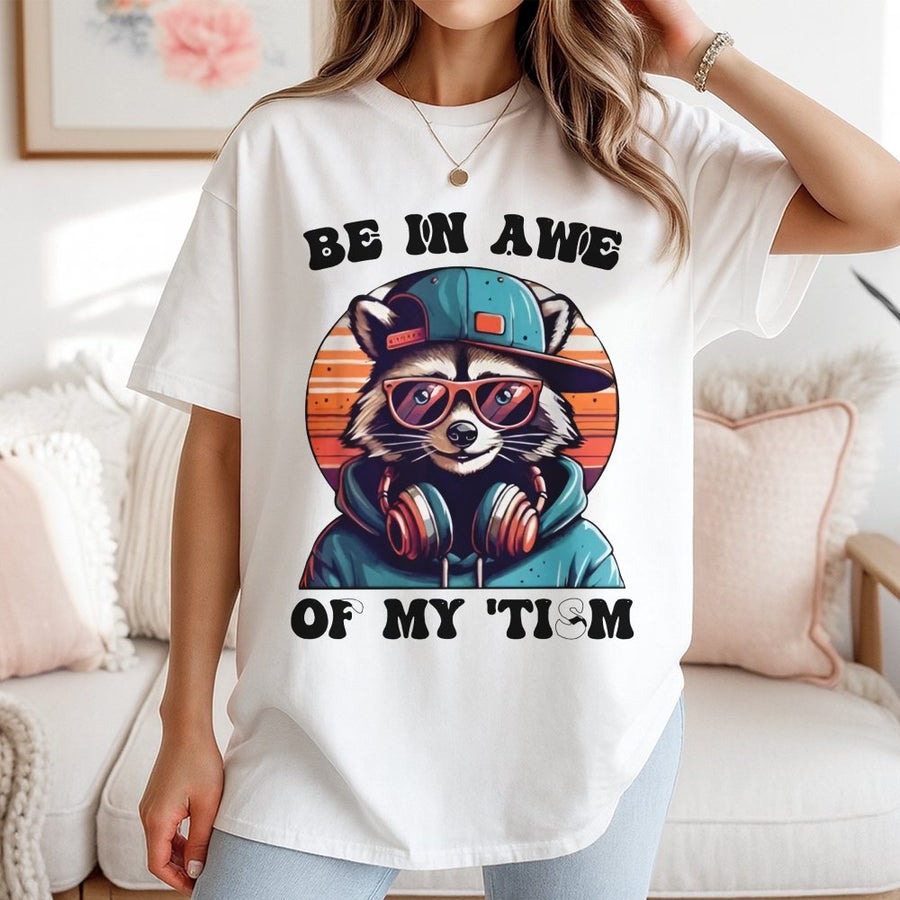 Raccoon Streetwear T-Shirt | Cool Hip Hop Graphic Design | 100% Cotton Premium Tee | Unique Urban Gift for Men and Women
