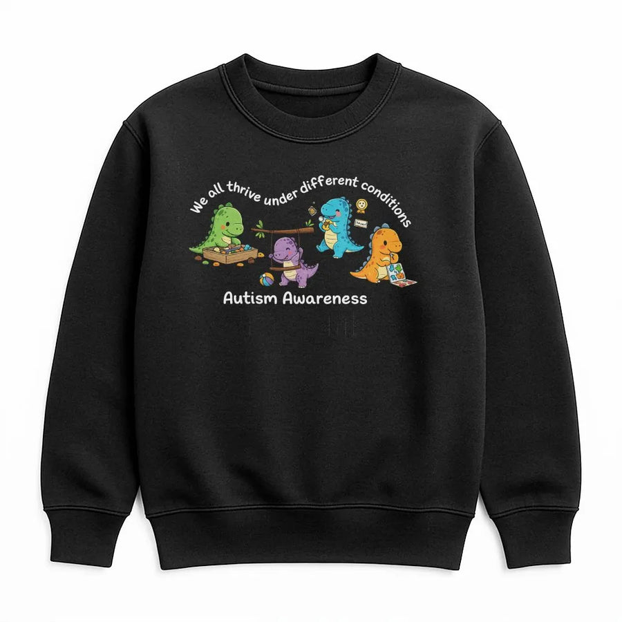 Autism Awareness Dinosaur Shirt | Neurodiversity Inclusion Quote Tee | Soft Cotton Unisex Fit | Gift for SPED Teacher or Advocate
