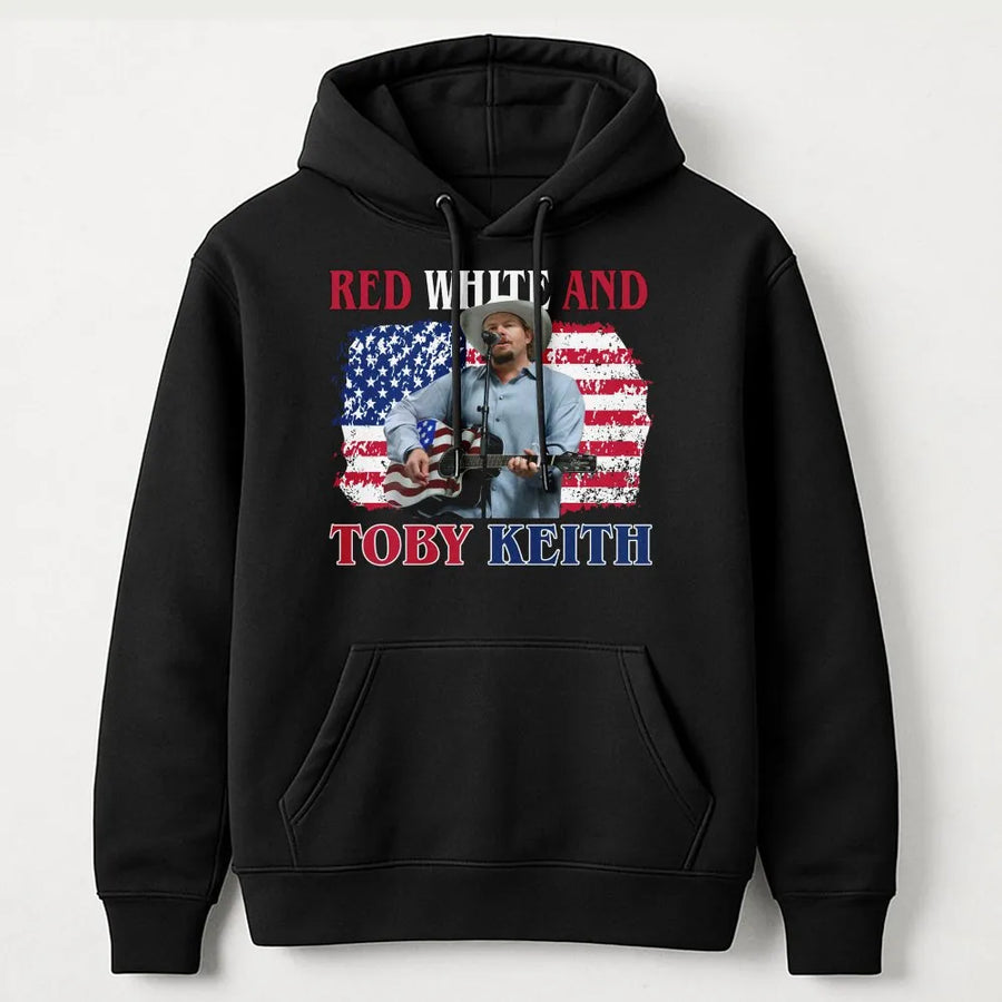 Patriotic USA Flag Hoodie | Red White And Blue Design | Soft Cotton Blend Material | American Pride Gift For Him And Her