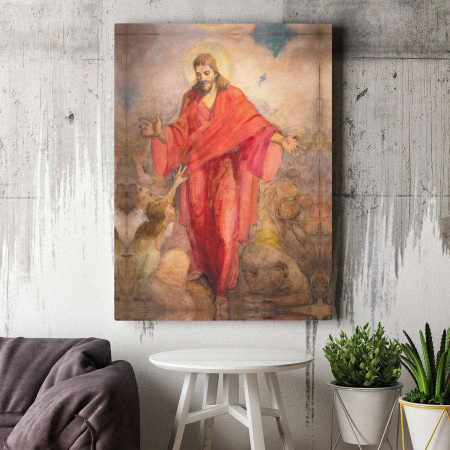 Jesus Christ Canvas Print | Religious Wall Art | Premium Gallery Wrapped Decor | Christian Home Decor Gift