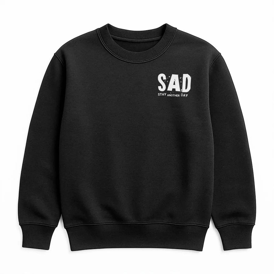Mental Health Matters Sweatshirt | Stay Another Day Inspirational Quote Tee | Premium Soft Cotton | Suicide Prevention Awareness Gift