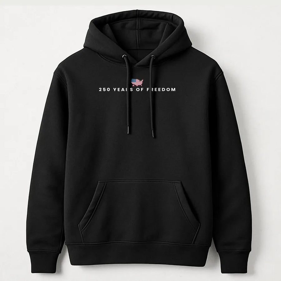 250th Anniversary USA Hoodie | American Flag Map Graphic Tee | Premium Cotton Comfort Colors Shirt | Patriotic 4th of July Gift for Men Women