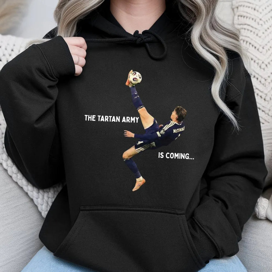 Scotland Football Hoodie | Tartan Army Soccer Fan Apparel | Premium Graphic Pullover | Gift for Scottish National Team Supporter