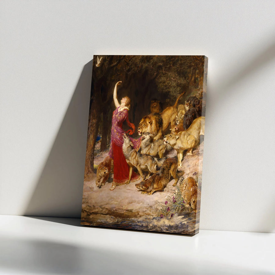 Circe Briton Rivière Canvas Print | Greek Mythology Wall Art | Premium Gallery Wrap Canvas | Collector's Fine Art Reproduction for Home Decor