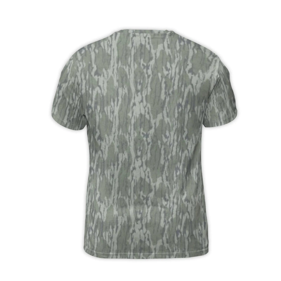 Fox Hunter T-Shirt | Mr. Fox Deer Camo 3D Print Graphic | Premium Polyester Jersey | Outdoor Sports Gift for Hunters and Nature Lovers