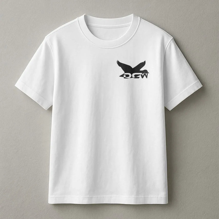 Dixie Creek Waterfowl T-Shirt | Duck Hunting Logo Graphic | 100% Cotton Premium Tee | Outdoor Enthusiast Gift For Him