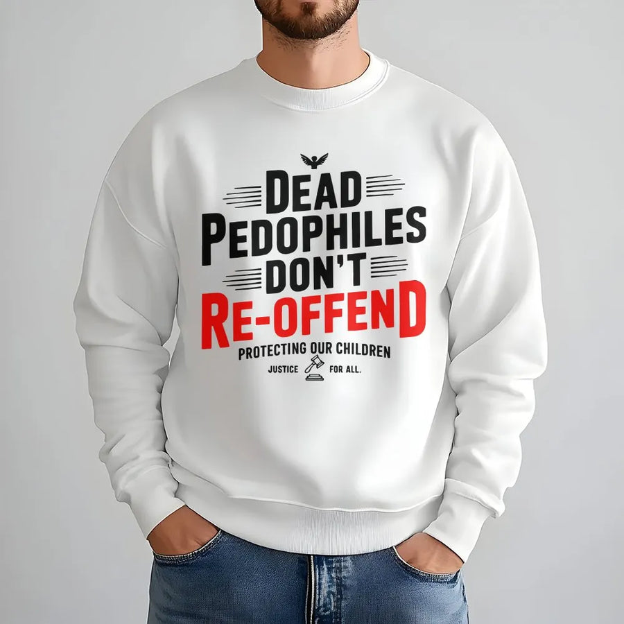 Justice Statement Graphic Sweatshirt | Protecting Children Awareness Design | Premium Cotton Blend | Unisex Apparel For Activists