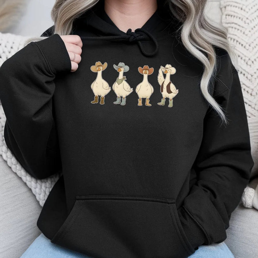 Western Goose Shirt | Funny Cowboy Animal Graphic Tee | Premium Comfort Colors® Cotton Top | Cute Country Vibes Gift for Her