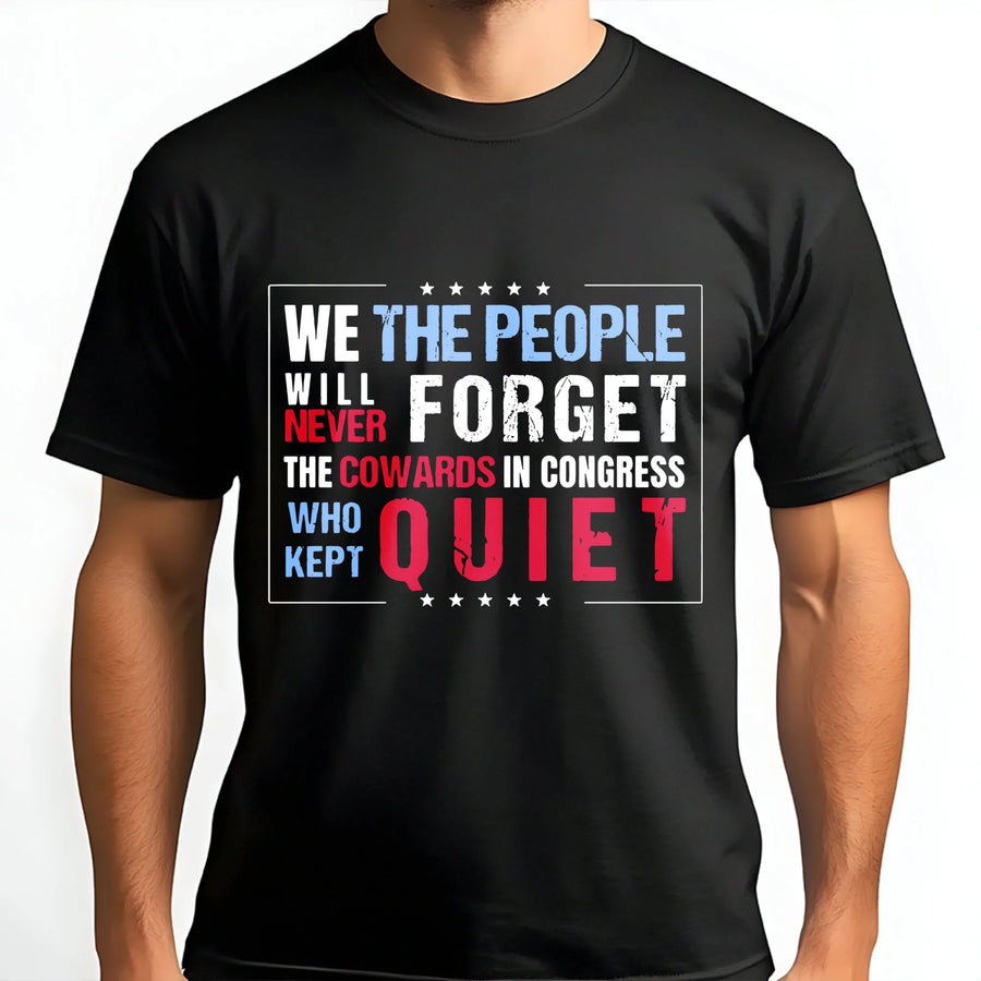 We The People T-Shirt | Patriotic Protest Speech Graphic | Soft Premium Cotton Tee | Unisex Activist Apparel Gift for Voters