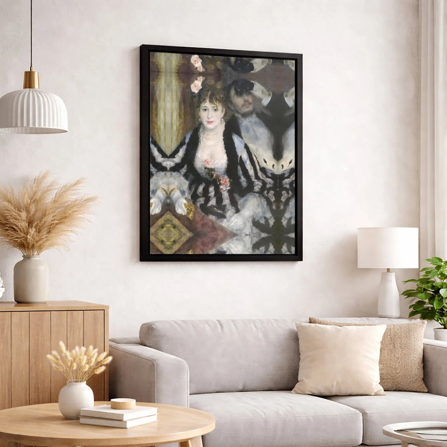La Loge Renoir Canvas Art | Impressionist Masterpiece Wall Decor | 1.25-Inch Premium Gallery Wrap | Fine Art Gift for Home & Office