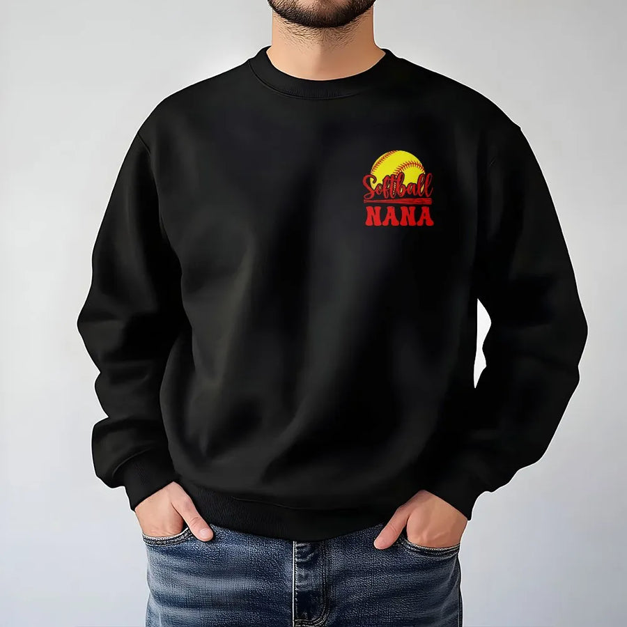 Softball Mama Sweatshirt | Retro Graphic Game Day Sweatshirt | Soft Cotton Blend | Proud Sports Mom Gift