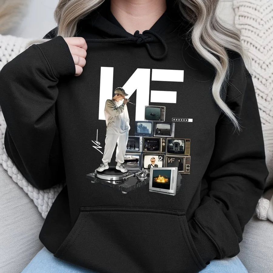 Nf New Album 2025 Fear Hoodie, Concert Hoodie For Men And Women, Perfect Gift