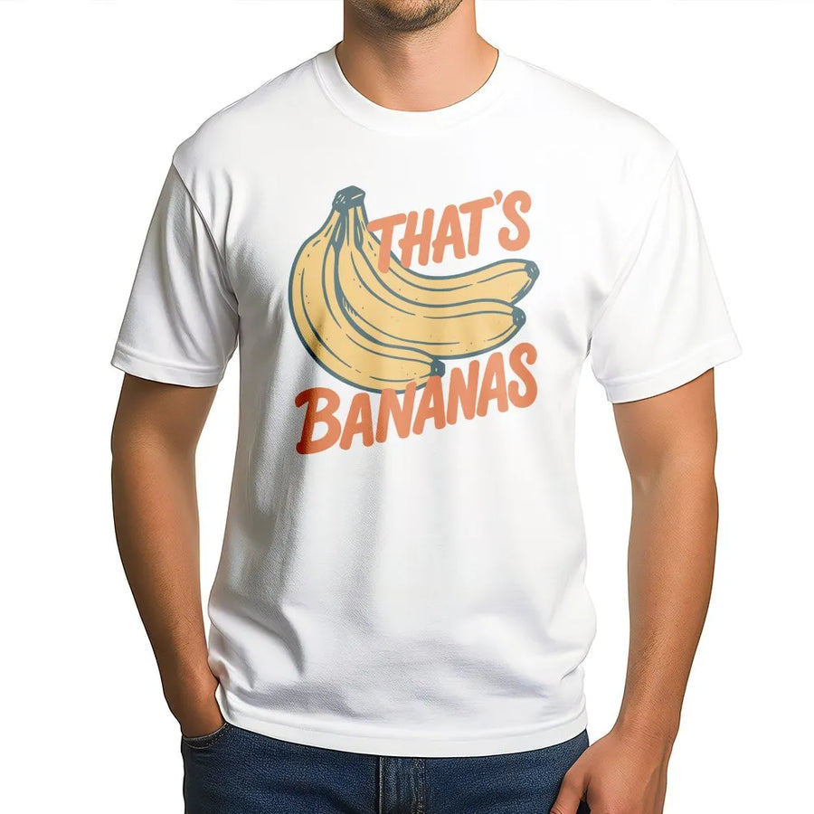 That's Bananas T-Shirt | Retro Funny Fruit Meme Graphic | Premium Comfort Colors® Tee | Gift for Banana Lover & Foodie