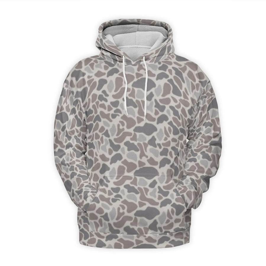 Duck Camo 3D Hoodie | All Over Print Camouflage Sweatshirt | Premium Brushed Fleece Lining | Unisex Streetwear Gift for Men and Women